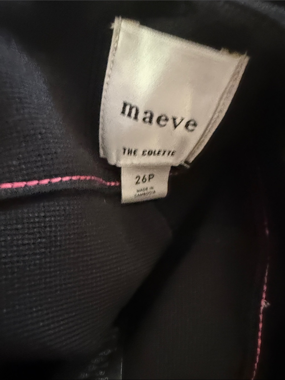 Anthropologie Colette Knit Crop Wide-Leg Pants by Maeve Sz 26 Petite new - Picture 3 of 5